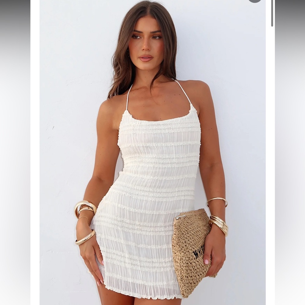 White Fox Boutique White Mini Dress